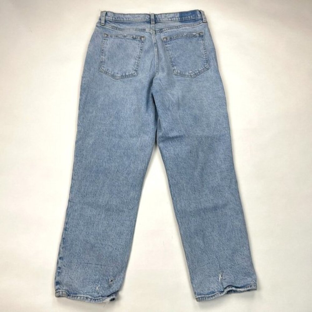 Abercrombie Fitch Ultra High Rise 90s Straight Curve Women 32 14 Vintage Denim - Picture 2 of 13
